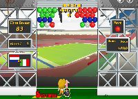 Voetbal bubble shooter
